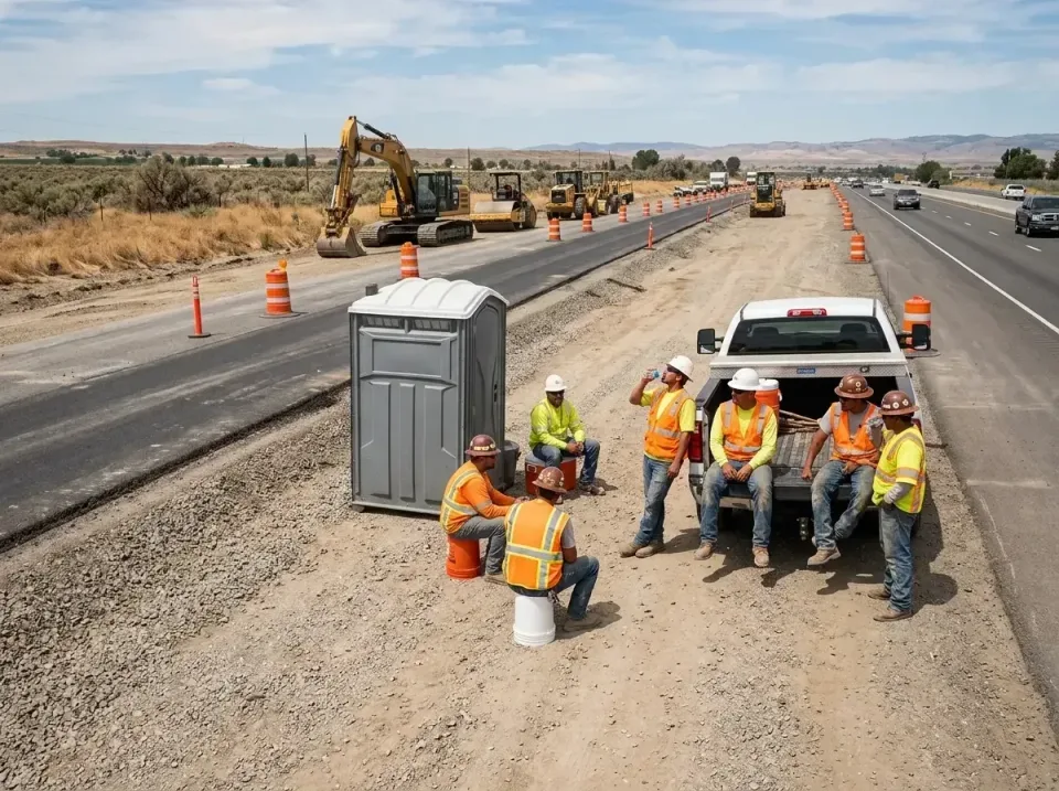 highway-road-construction-crew-007 — frequently asked questions, Porta Potty and Restroom Rentals in Valley City, ND